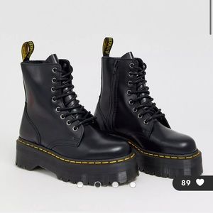 Dr. Martens Chunky Platform Combat Boots FINAL SALE